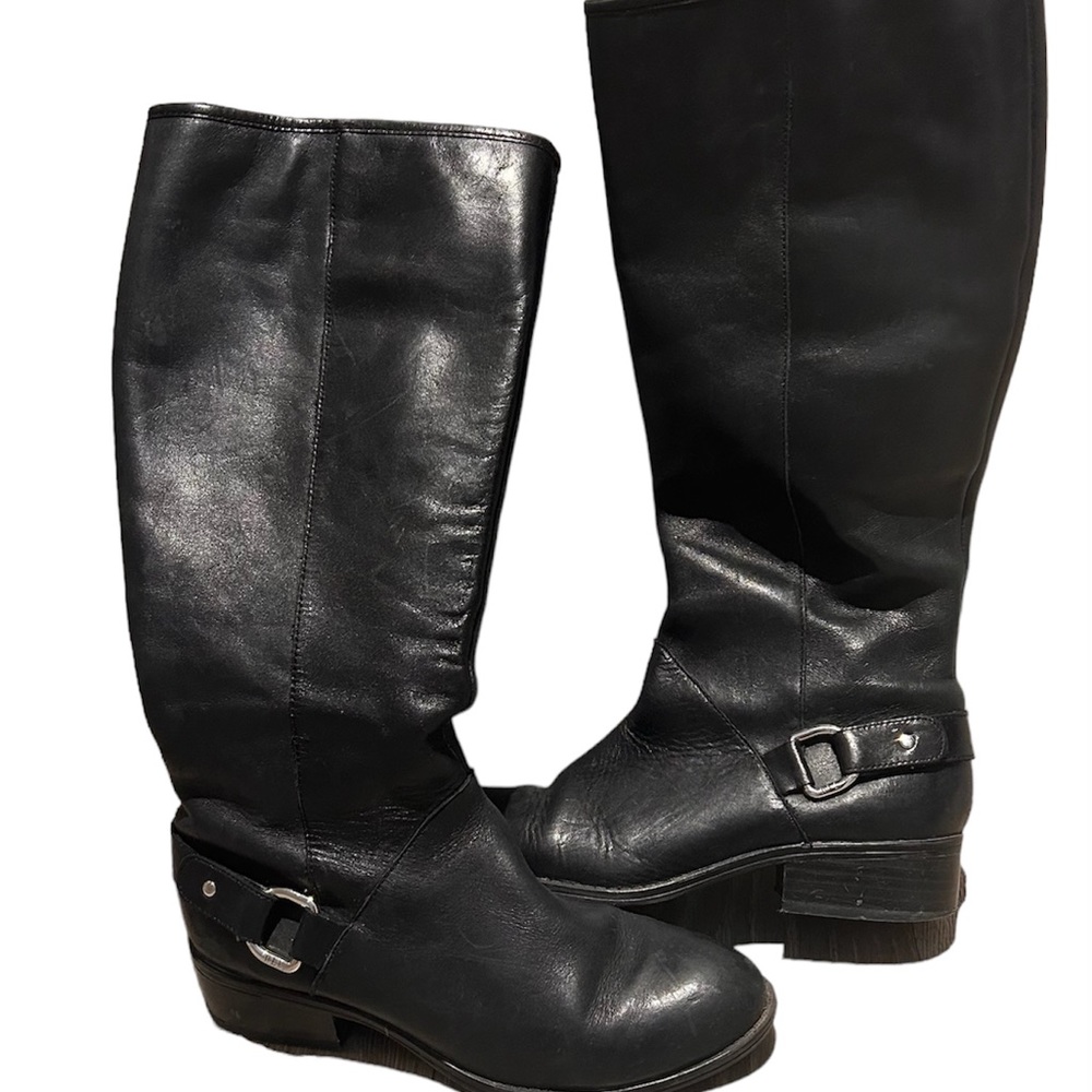 Ralph Lauren leather boots size 5 fits like 5.5